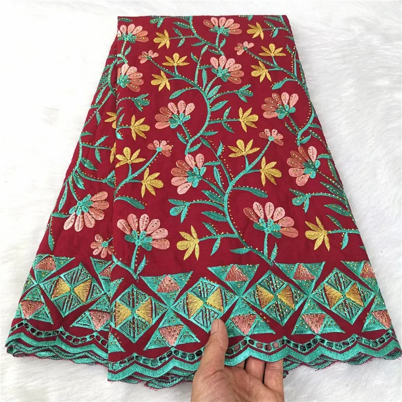 Embroidered Lace Fabric for Women, 100% Cotton, Swiss Voile Stones, Nigerian Fabric, Party Dress, High Quality, 2023
Embroidered Lace Fabric for Women, 100% Cotton, Swiss Voile Stones, Nigerian Fabric, Party Dress, High Quality, 2023