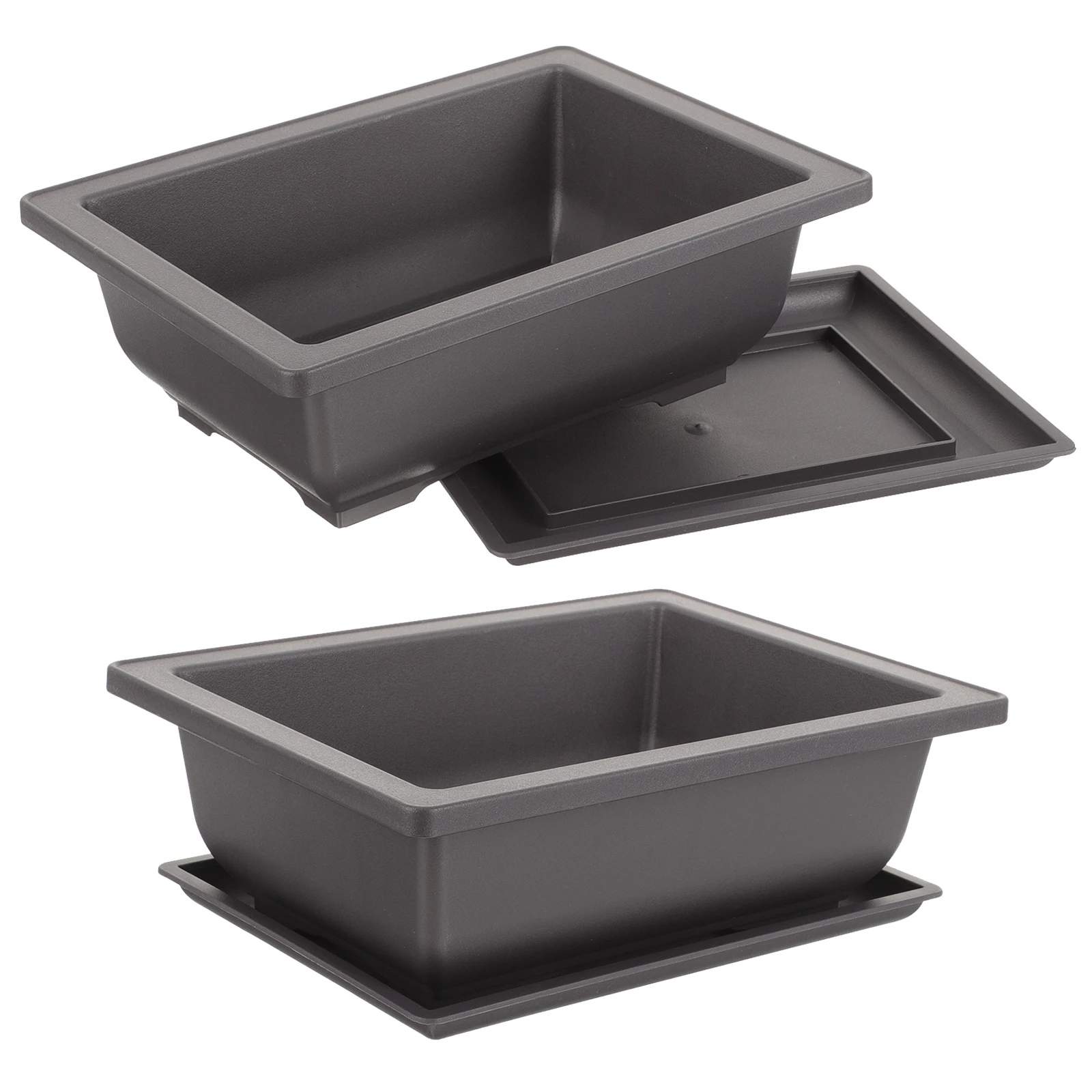 2Sets Plastic Planter Pots with Tray for Succulents Cactus Plants Indoor Outdoor Decoration Home Garden Office Flowerpot
2Sets Plastic Planter Pots with Tray for Succulents Cactus Plants Indoor Outdoor Decoration Home Garden Office Flowerpot