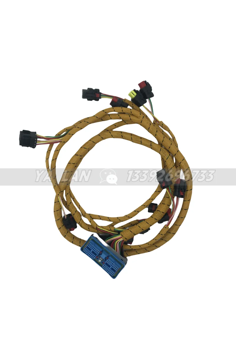 Excavator accessories suitable for E320D/C6.4 engine harness plug circuit wires 296-4617
Excavator accessories suitable for E320D/C6.4 engine harness plug circuit wires 296-4617