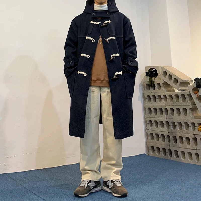 Wool Blends Coats Men Solid Chic Trendy Loose Casual Harajuku Korean Style Streetwear Classic Male Designed All-match Coats Q21
Wool Blends Coats Men Solid Chic Trendy Loose Casual Harajuku Korean Style Streetwear Classic Male Designed All-match Coats Q21