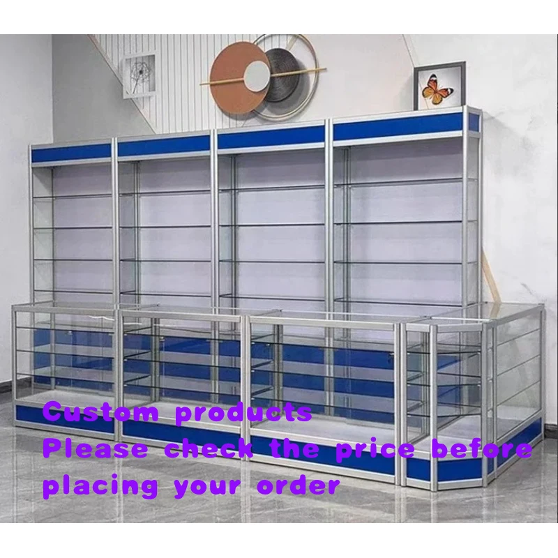 custom.Sharewin Full Glass Display Counter Retail Shop Medical Pharmacy Wall Showcases Retail Shop Suppli
custom.Sharewin Full Glass Display Counter Retail Shop Medical Pharmacy Wall Showcases Retail Shop Suppli