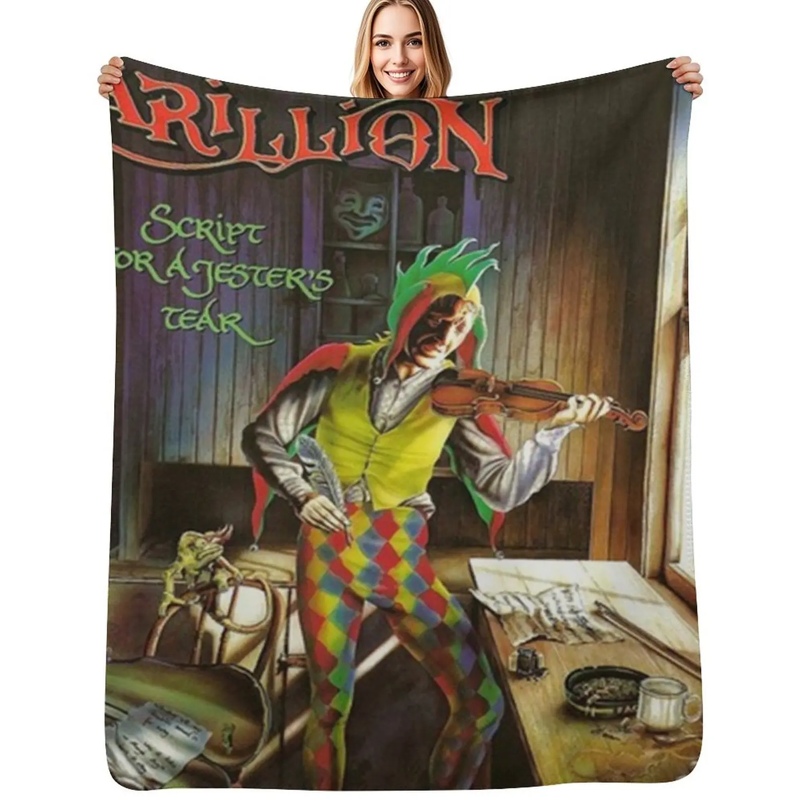 Marillion Throw Blanket Soft Sherpa Fleece Warm Blanket for Winter
Marillion Throw Blanket Soft Sherpa Fleece Warm Blanket for Winter