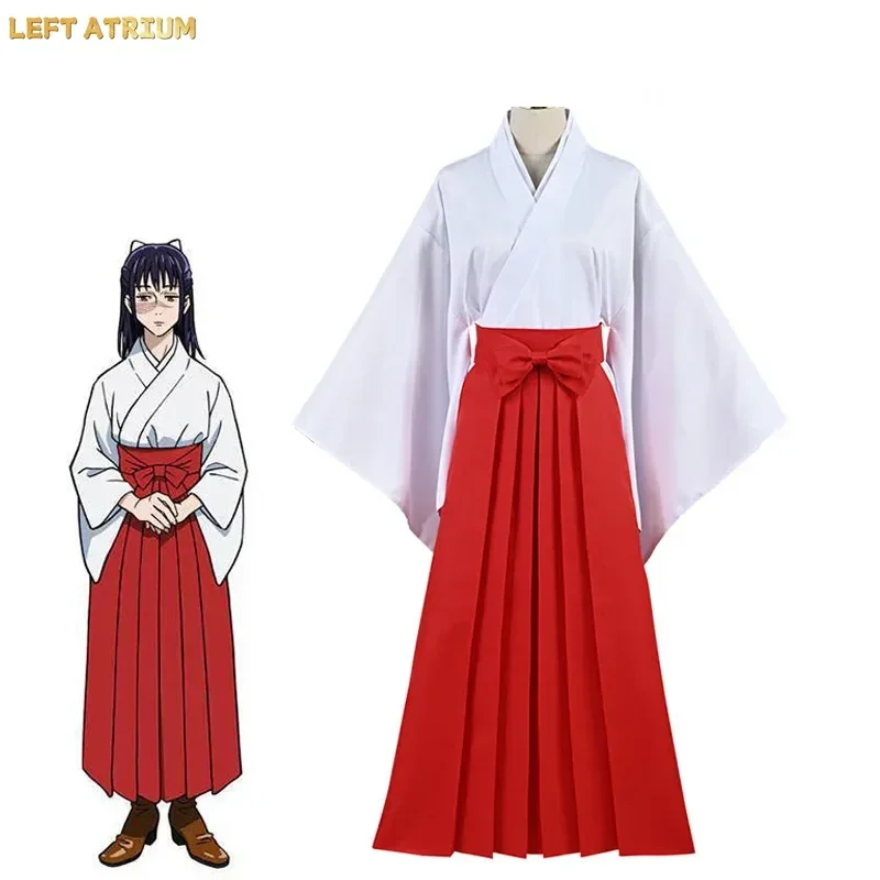 Anime Jujutsu Kaisen Cosplay Costume Iori Utahime Cosplay Kimono Dress Halloween Party Outfits Adult Woman Tops Red Skirt
Anime Jujutsu Kaisen Cosplay Costume Iori Utahime Cosplay Kimono Dress Halloween Party Outfits Adult Woman Tops Red Skirt