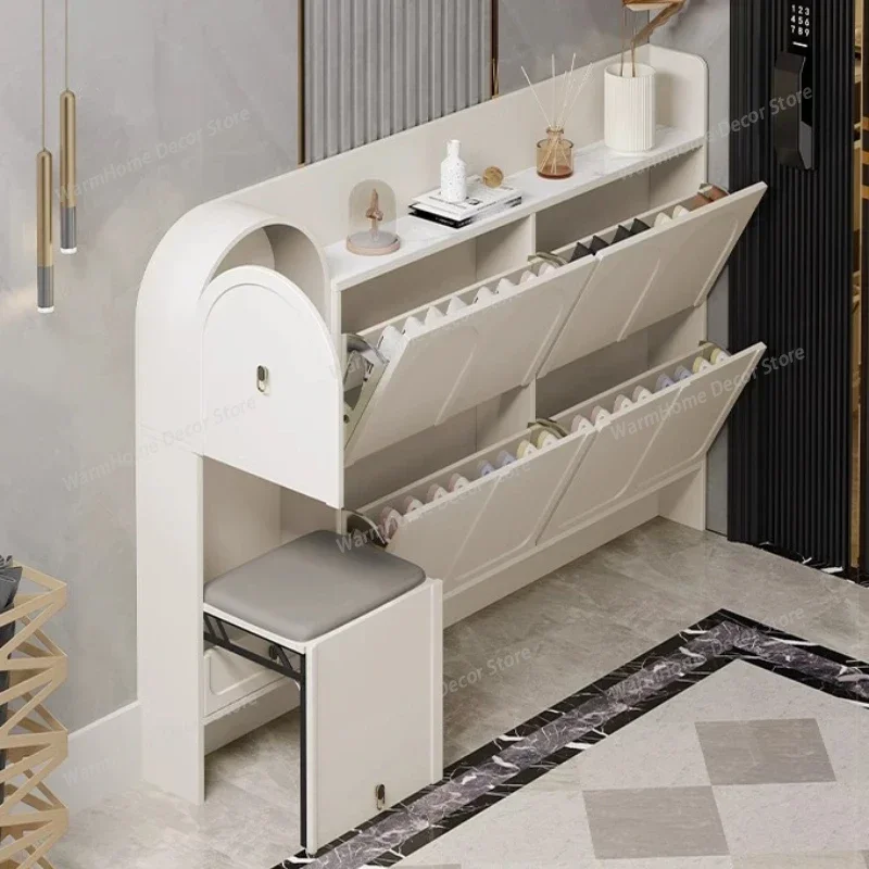 Entertainment Tipping Shoe Cabinet Minimalist Entryway Modern House Drawer Shoe Rack Bench Trendy Zapatero Trendy Furniture
Entertainment Tipping Shoe Cabinet Minimalist Entryway Modern House Drawer Shoe Rack Bench Trendy Zapatero Trendy Furniture