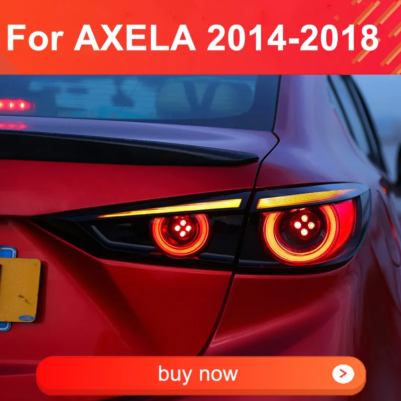 1Pair LED Tail Light Assembly for Mazda Axela 2014-2018 Taillights Plug and Play with Dynamic Turning Brake Rear Tail Lamps
1Pair LED Tail Light Assembly for Mazda Axela 2014-2018 Taillights Plug and Play with Dynamic Turning Brake Rear Tail Lamps