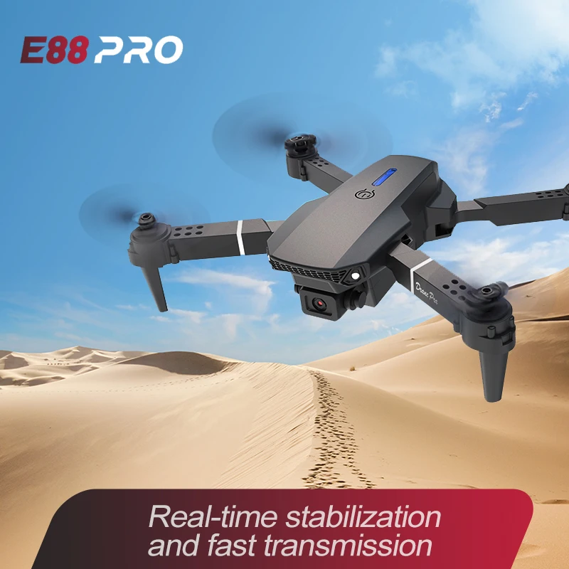 E88 Pro Mini Drone with Dual Camera Foldable RC Quadcopter 360 Flip Headless Mode Easy Fly Drone
E88 Pro Mini Drone with Dual Camera Foldable RC Quadcopter 360 Flip Headless Mode Easy Fly Drone