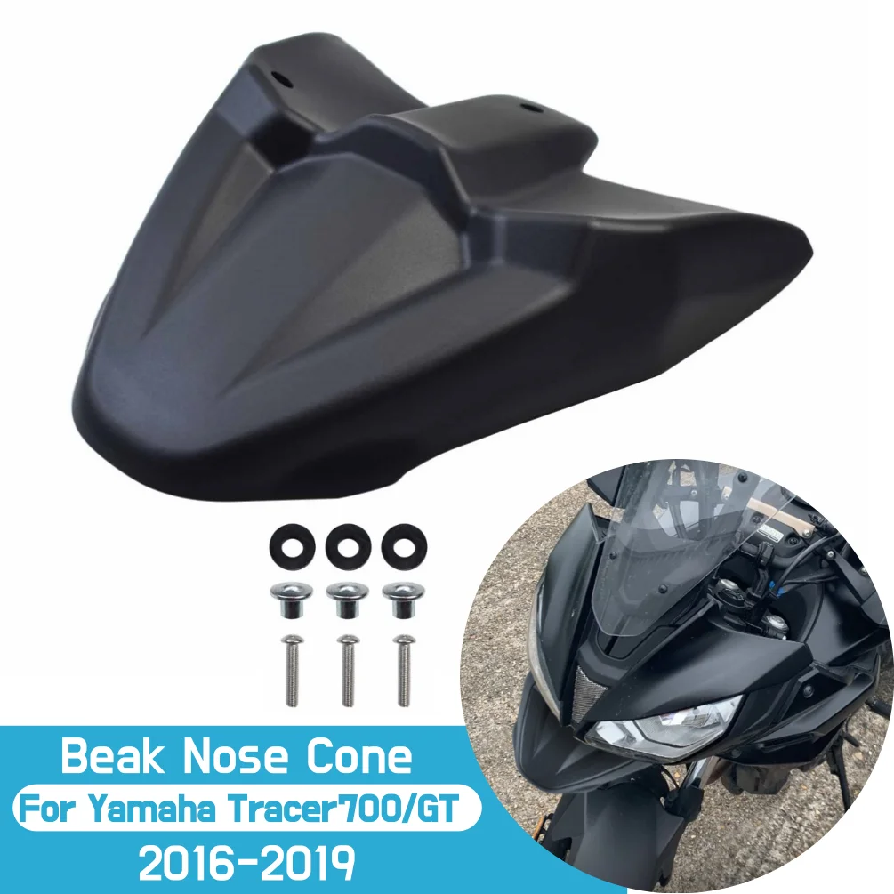 For Yamaha Tracer 700 2016-2019 2018 Tracer700 GT Beak Nose Cone Front Wheel Fender Beak Cover Extension Motorcycle Accessories
For Yamaha Tracer 700 2016-2019 2018 Tracer700 GT Beak Nose Cone Front Wheel Fender Beak Cover Extension Motorcycle Accessories