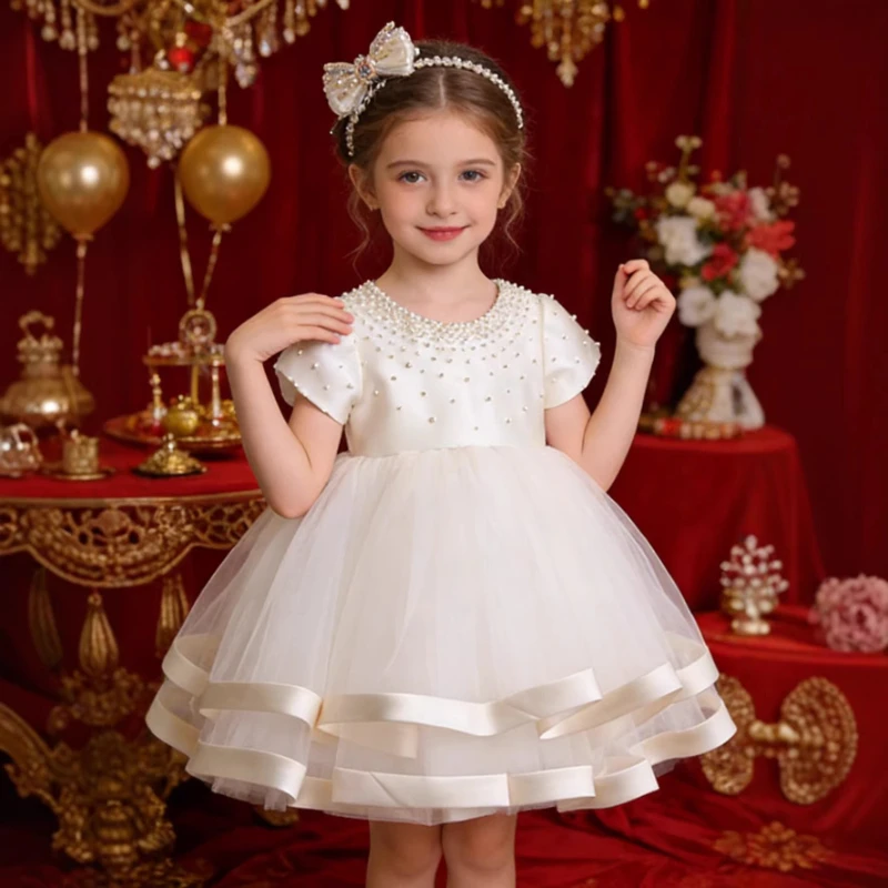 Baby Girl Party Dress First Birthday Princess Gown Infant Tutu Lace Ball Costume Toddler Formal Wear Outfit Girls Celebration
Baby Girl Party Dress First Birthday Princess Gown Infant Tutu Lace Ball Costume Toddler Formal Wear Outfit Girls Celebration