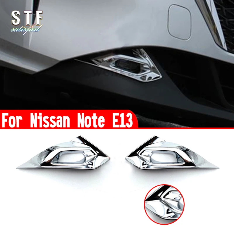 For Nissan Note E13 2020 2021 2022 Car Accessories Front Fog Light Cover Trim Molding Decoration Stickers
For Nissan Note E13 2020 2021 2022 Car Accessories Front Fog Light Cover Trim Molding Decoration Stickers