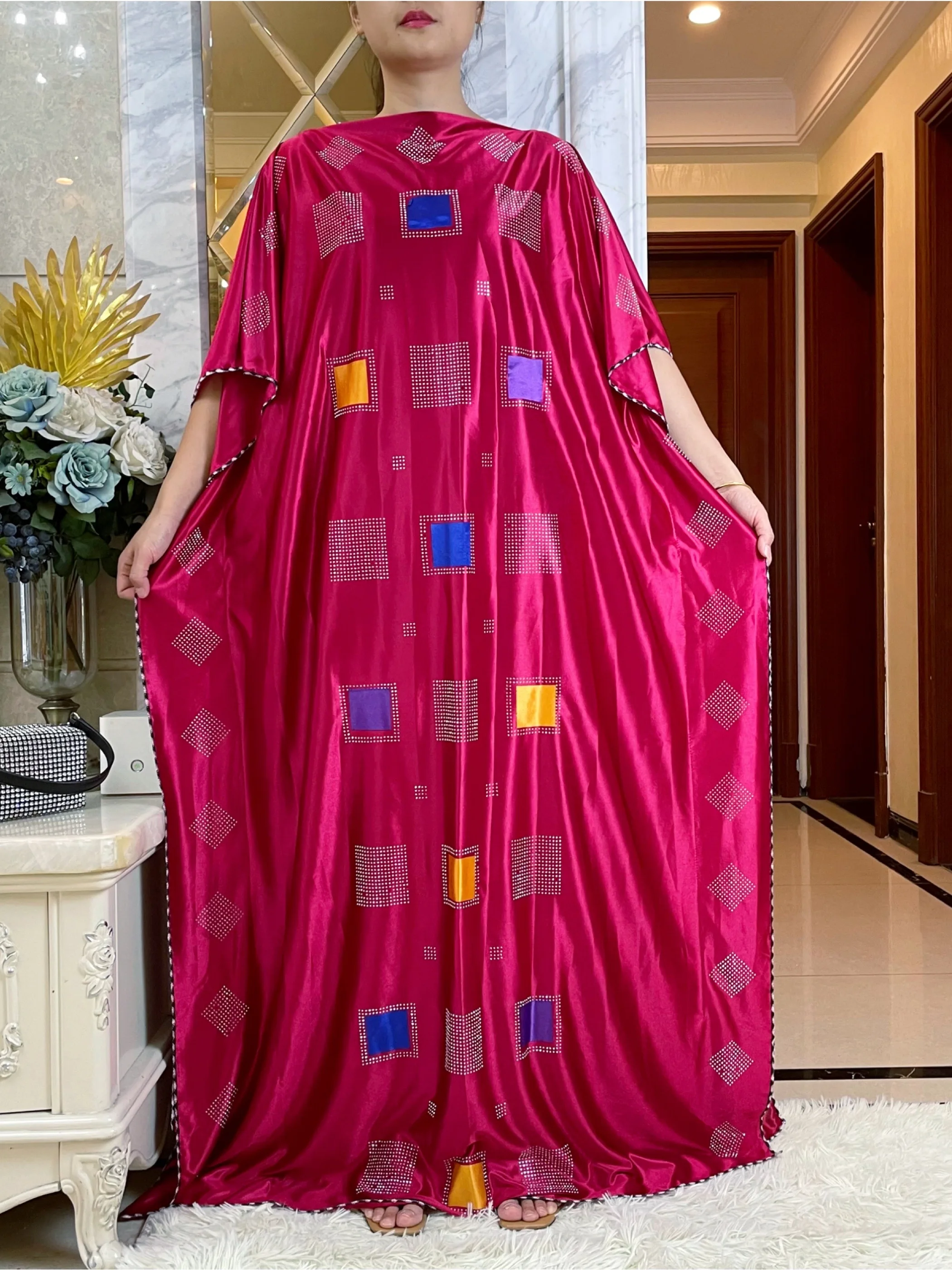 2023 New Arrival Summer African Abaya Women Dashiki Flowers Pattern Good Quality Dress Dubai Turkey Islamic Clothes
2023 New Arrival Summer African Abaya Women Dashiki Flowers Pattern Good Quality Dress Dubai Turkey Islamic Clothes