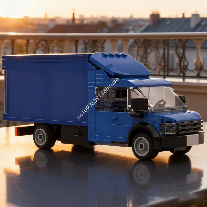 176 шт. MOC Газель, двойная кабина, грузовой фургон, городская модель, строительные игрушечные блоки, архитектура, сборная идея, Рождественский подарок, кирпич для детей
176 шт. MOC Газель, двойная кабина, грузовой фургон, городская модель, строительные игрушечные блоки, архитектура, сборная идея, Рождественский подарок, кирпич для детей