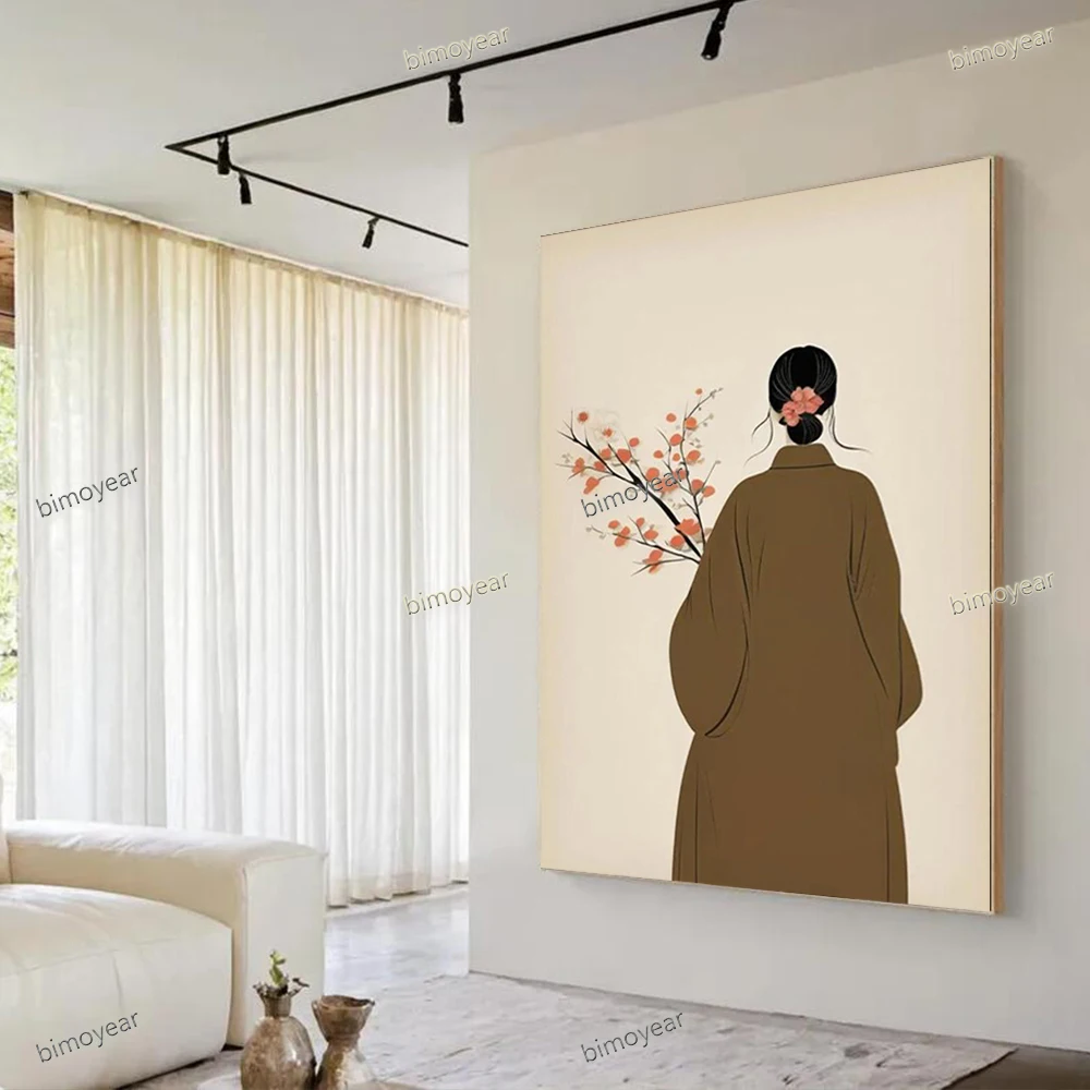 100% Handmade Abstract Oil Painting on Canvas Chinese Style Figure Wall Art Picture for Home Living Room Decor Image Mural Gift
100% Handmade Abstract Oil Painting on Canvas Chinese Style Figure Wall Art Picture for Home Living Room Decor Image Mural Gift