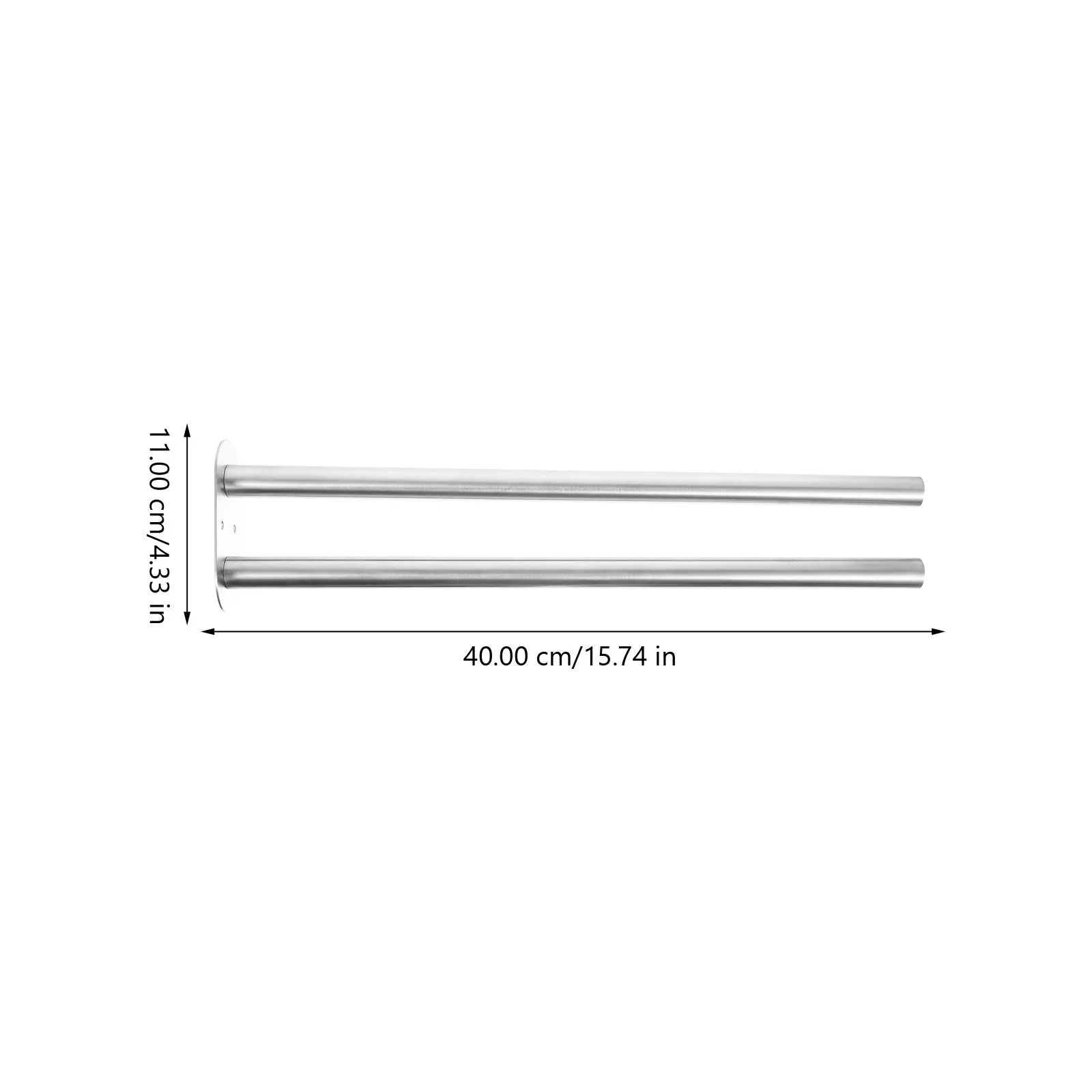 Stainless Steel Double Rod Wall Mounted Bathroom Kitchen Space Saving Storage Rack Paper Tissue Holder Bath Bar Home Towel Rack
Stainless Steel Double Rod Wall Mounted Bathroom Kitchen Space Saving Storage Rack Paper Tissue Holder Bath Bar Home Towel Rack
