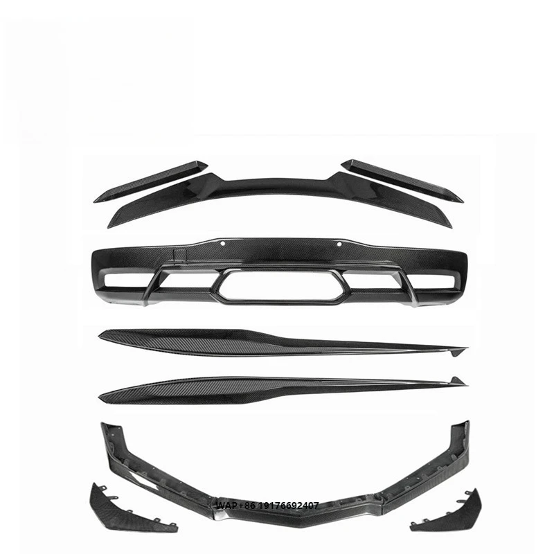 C8 Z06 Bodykit OEM Style Carbon Fiber Body Kit Spoiler Front Bumper Lip for Corvette C8 Z06 Eray 2023-25
C8 Z06 Bodykit OEM Style Carbon Fiber Body Kit Spoiler Front Bumper Lip for Corvette C8 Z06 Eray 2023-25