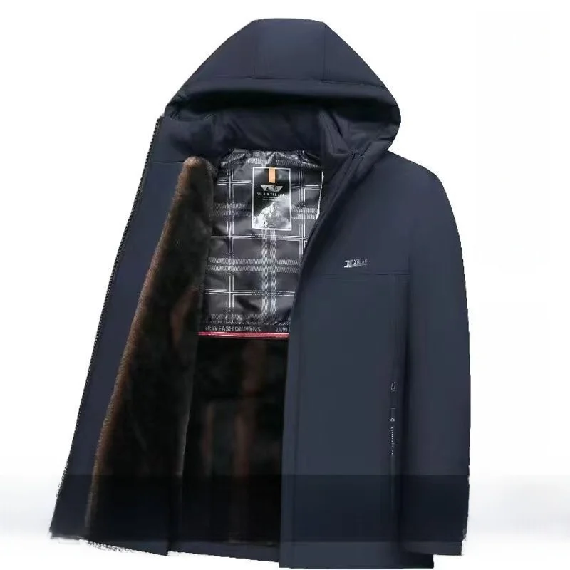 Thiened Fce Winter Jaet for Middle-Aged Men Warm Cotton Coat Dad Winter Outerwear Youthful Energy Sle Long Sve Zi...
Thiened Fce Winter Jaet for Middle-Aged Men Warm Cotton Coat Dad Winter Outerwear Youthful Energy Sle Long Sve Zi...