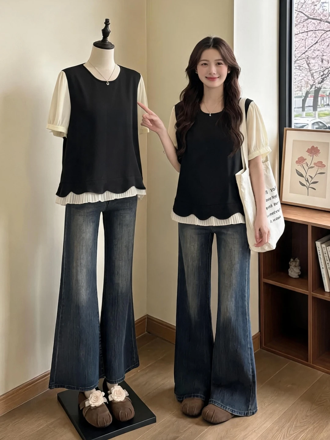 Fashionable Short Sleeve T-Shirt Base Shirt Women Summer 2026 New plus Size Slimming Stylish Age-Defying Top Korean Style
Fashionable Short Sleeve T-Shirt Base Shirt Women Summer 2026 New plus Size Slimming Stylish Age-Defying Top Korean Style