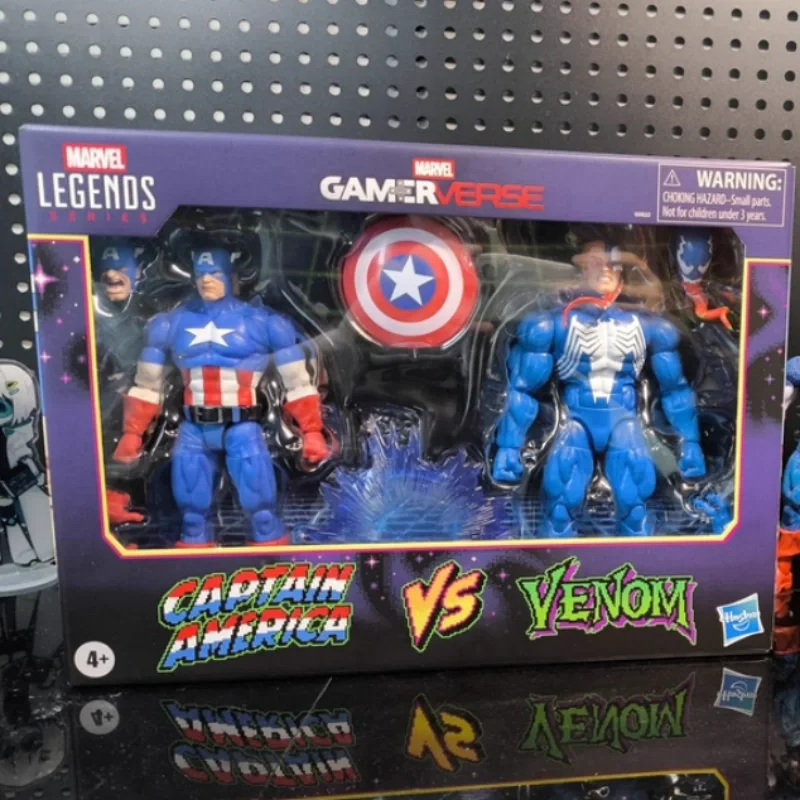 Набор подвижных фигурок Hasbro Marvel Legends, 6 дюймов, Капитан Америка против Венома, Gamerverse, коллекционный предмет для взрослых коллекционеров
Набор подвижных фигурок Hasbro Marvel Legends, 6 дюймов, Капитан Америка против Венома, Gamerverse, коллекционный предмет для взрослых коллекционеров