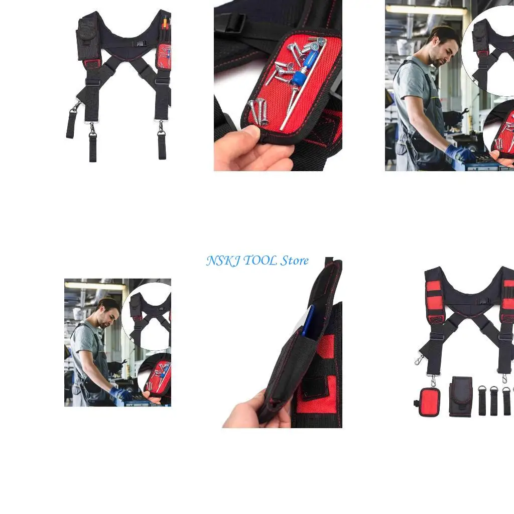 L8RC Men Suspenders Work Suspender Elastic Wide Adjustable X Type Strap
L8RC Men Suspenders Work Suspender Elastic Wide Adjustable X Type Strap