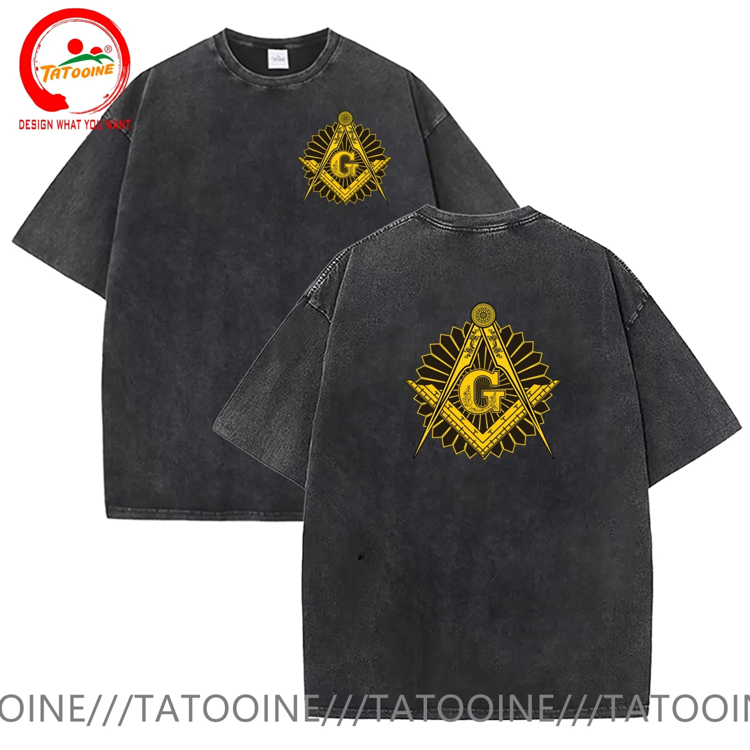 Vintage Washed Cotton T-Shirt Freemasonry Logo Mason Symbol T Shirt Men Summer Casual T Shirt Soft Fashion TeeShirt
Vintage Washed Cotton T-Shirt Freemasonry Logo Mason Symbol T Shirt Men Summer Casual T Shirt Soft Fashion TeeShirt