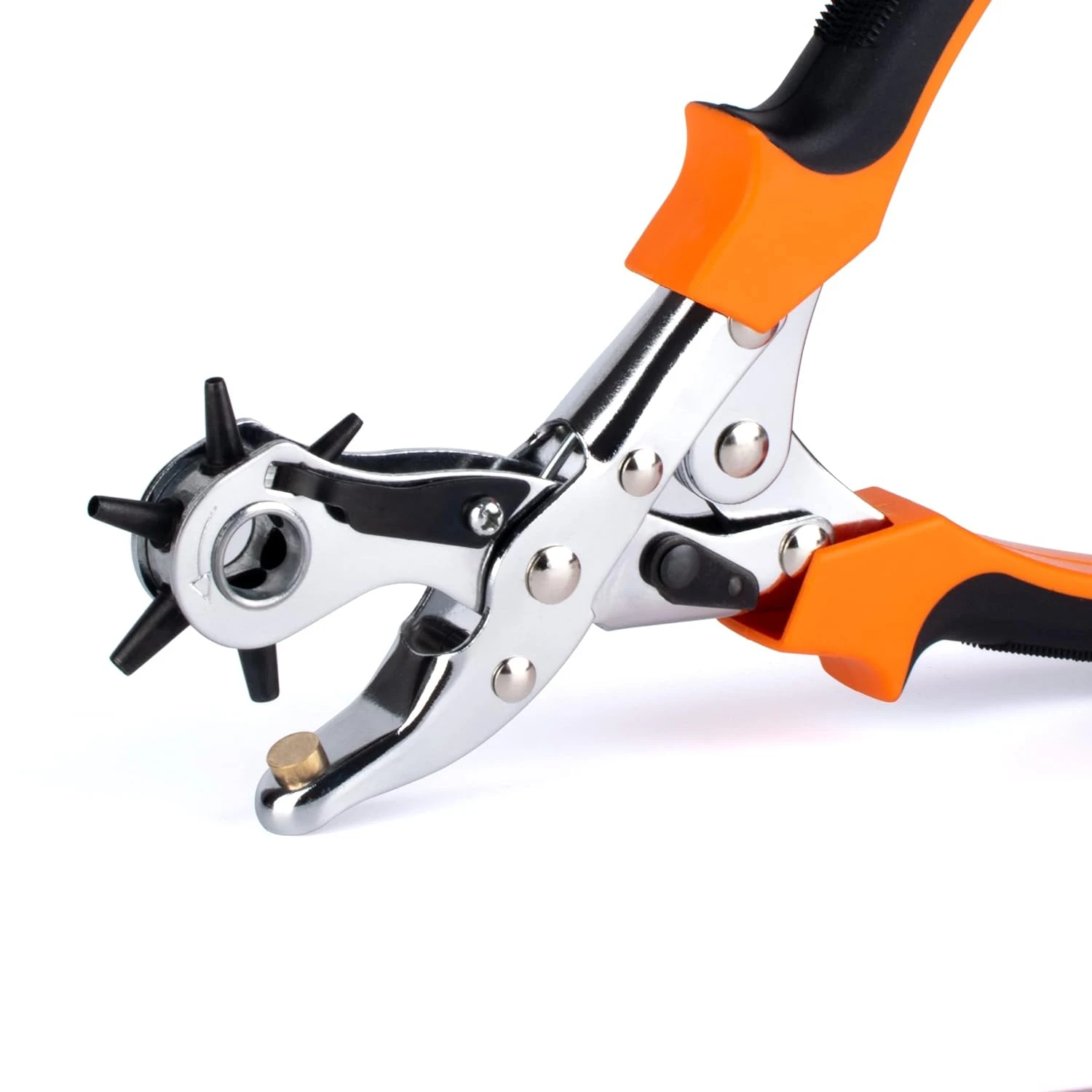 Must-Have High-Quality Durable Essential Silver Rotary Leather Hole Punch Tool for Leathercraft Belts - Versatile Precision Inst
Must-Have High-Quality Durable Essential Silver Rotary Leather Hole Punch Tool for Leathercraft Belts - Versatile Precision Inst