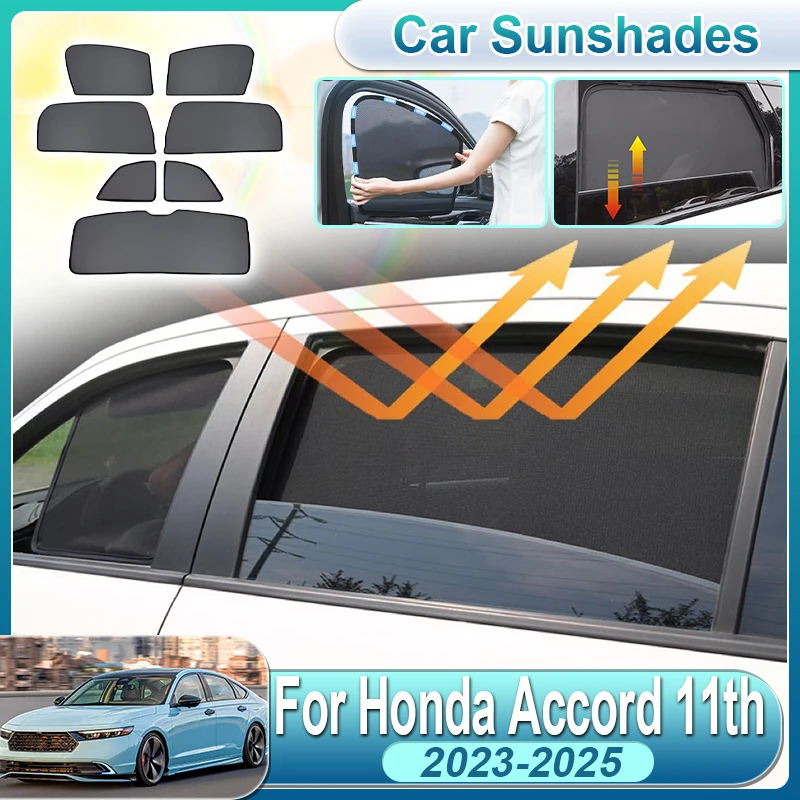 For Honda Accord 11th Gen Accessories 2023 2024 2025 CY1 Car Sun Visor Protection Side Window Mesh Foldable Sunshade Accessories
For Honda Accord 11th Gen Accessories 2023 2024 2025 CY1 Car Sun Visor Protection Side Window Mesh Foldable Sunshade Accessories