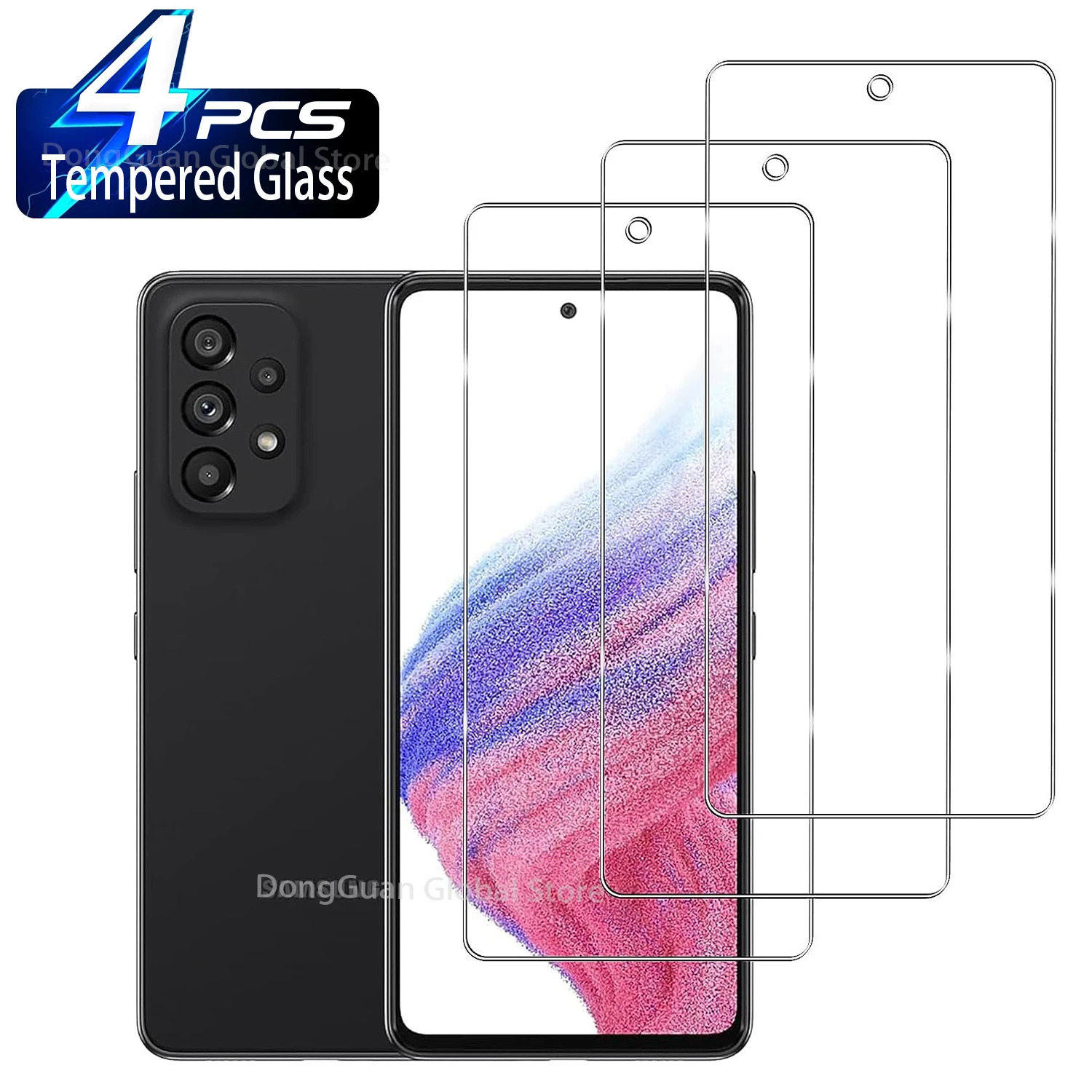 2Pcs/4Pcs Super HD Tempered Glass For Samsung Galaxy A53 Screen Protector Glass Film
2Pcs/4Pcs Super HD Tempered Glass For Samsung Galaxy A53 Screen Protector Glass Film