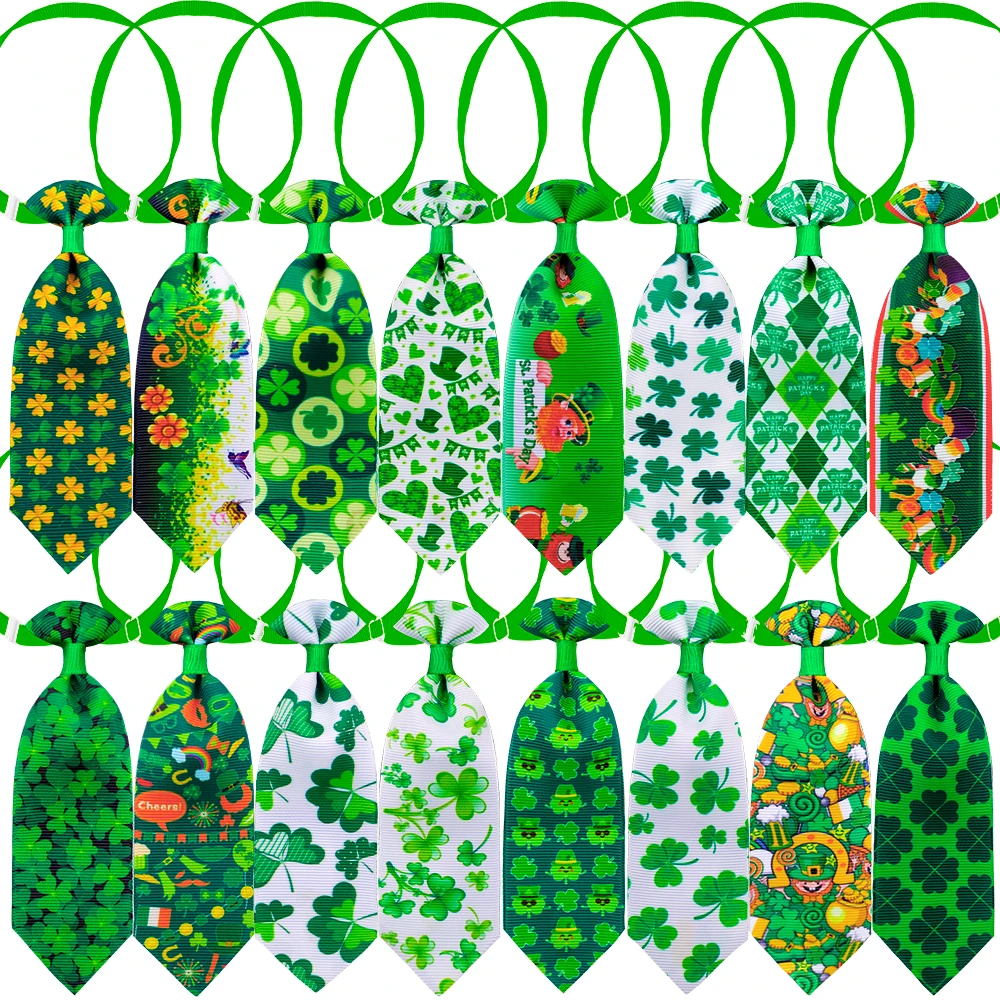 100PCS Dog Ties ST Patrick's day Pet Supplies White Green Small Dog Neckties Bowties Holiday Pet Dog Accessories Pet Products
100PCS Dog Ties ST Patrick's day Pet Supplies White Green Small Dog Neckties Bowties Holiday Pet Dog Accessories Pet Products