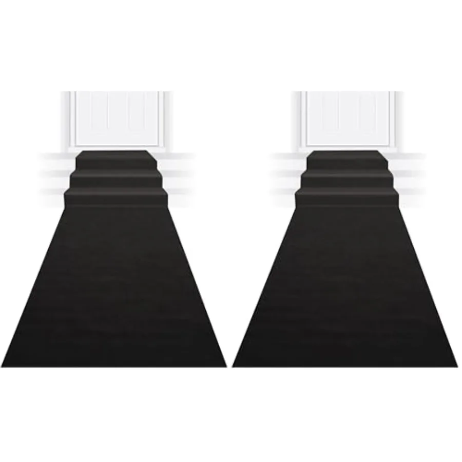 Black Novelty Polyester Fabric Aisle Runner for Weddings Awards Night Theme Proms Ceremony Parties and Events 24" x 15' Pack of
Black Novelty Polyester Fabric Aisle Runner for Weddings Awards Night Theme Proms Ceremony Parties and Events 24" x 15' Pack of