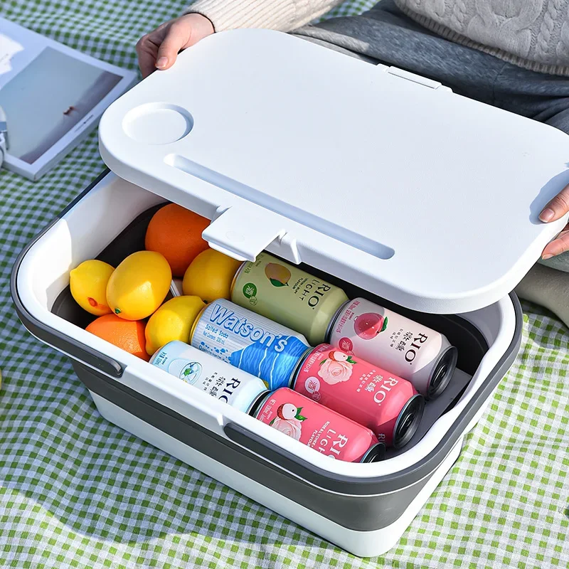 Outdoor Portable Camping Folding Storage Box Multi-functional Picnic Basket Camping Box Can Be Used As A Table for Sailor Basket
Outdoor Portable Camping Folding Storage Box Multi-functional Picnic Basket Camping Box Can Be Used As A Table for Sailor Basket