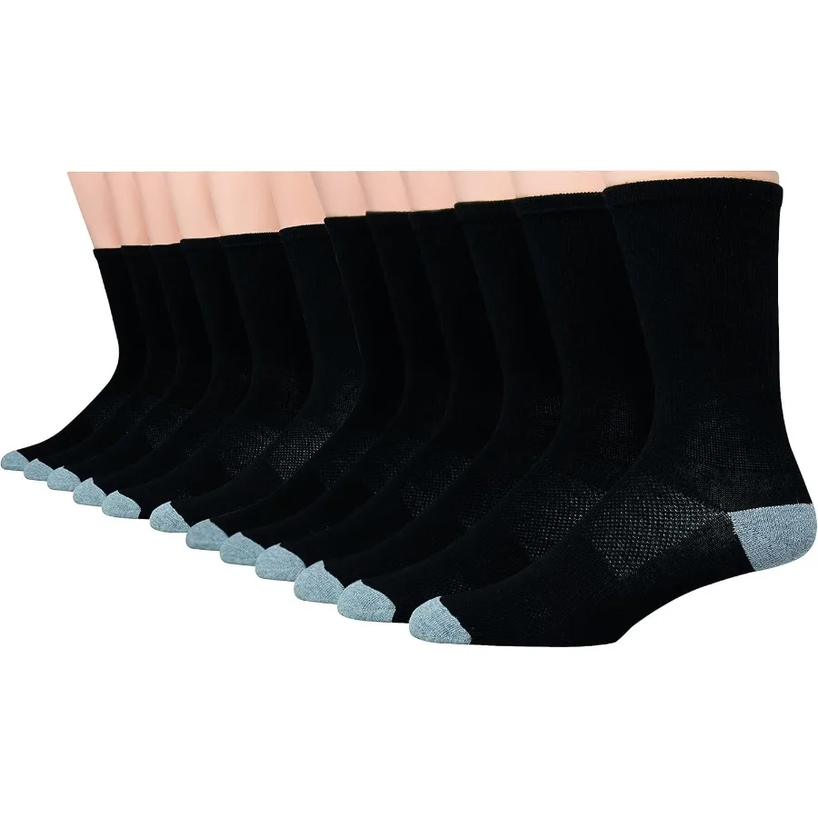 Lightweight Crew and Ankle Socks for Men 12Pack Designed for Daily Wear and Active Lifestyle Ideal for Sports Workouts and Casu
Lightweight Crew and Ankle Socks for Men 12Pack Designed for Daily Wear and Active Lifestyle Ideal for Sports Workouts and Casu