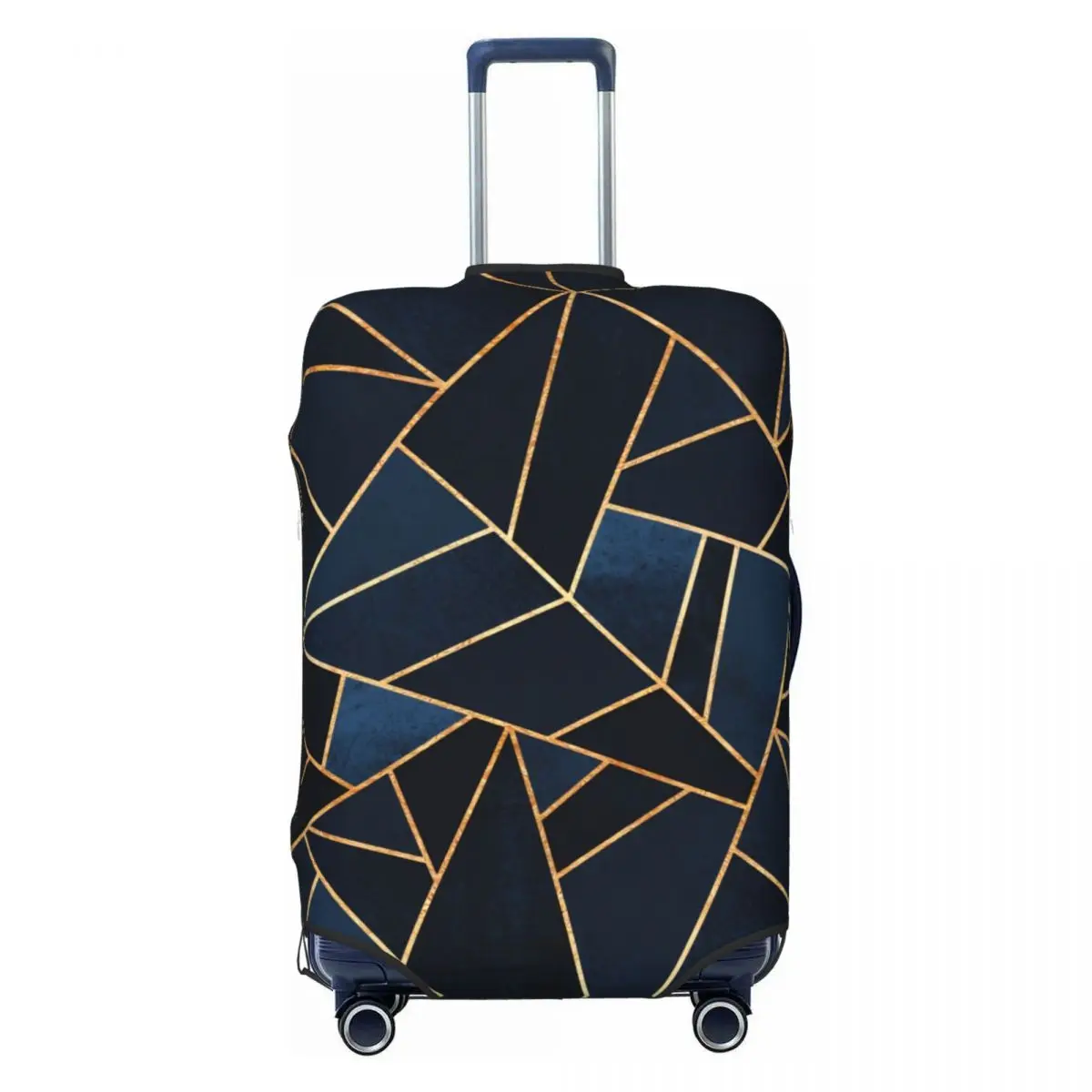 Custom Funny Navy Stone Abstract Geometric Lines Luggage Cover Protector Washable Travel Suitcase Covers
Custom Funny Navy Stone Abstract Geometric Lines Luggage Cover Protector Washable Travel Suitcase Covers