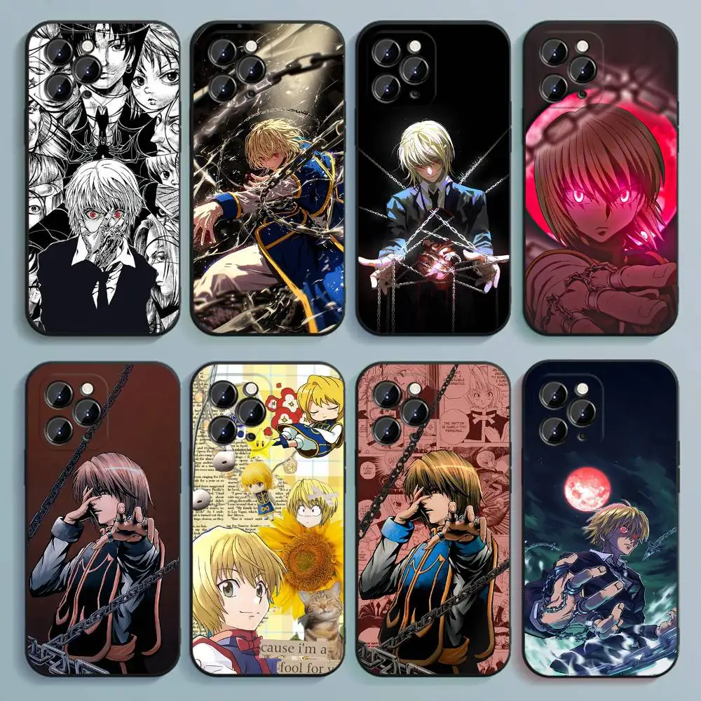 Hunter X H-Hunter Kurapika Phone Case For iPhone 17,16,15,14,13,12,Pro,Max,Plus,E,SE4,Air,Mini Black Soft Cover
Hunter X H-Hunter Kurapika Phone Case For iPhone 17,16,15,14,13,12,Pro,Max,Plus,E,SE4,Air,Mini Black Soft Cover