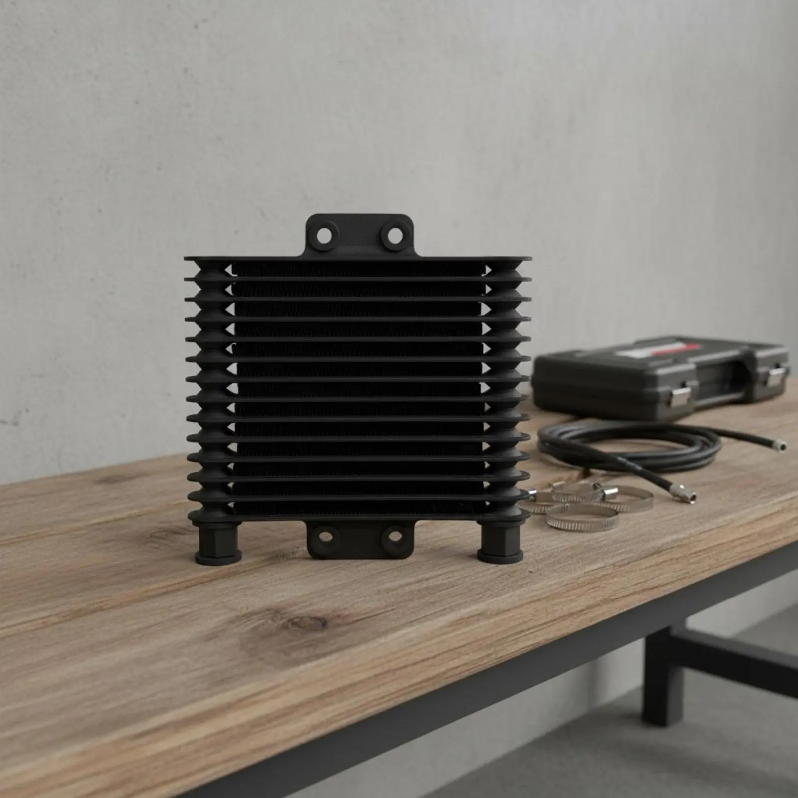 125cc-250cc Oil Heat Exchanger High-Performance Cooling Aluminum Engine Oil Heat Exchanger for DIY Mechanics
125cc-250cc Oil Heat Exchanger High-Performance Cooling Aluminum Engine Oil Heat Exchanger for DIY Mechanics