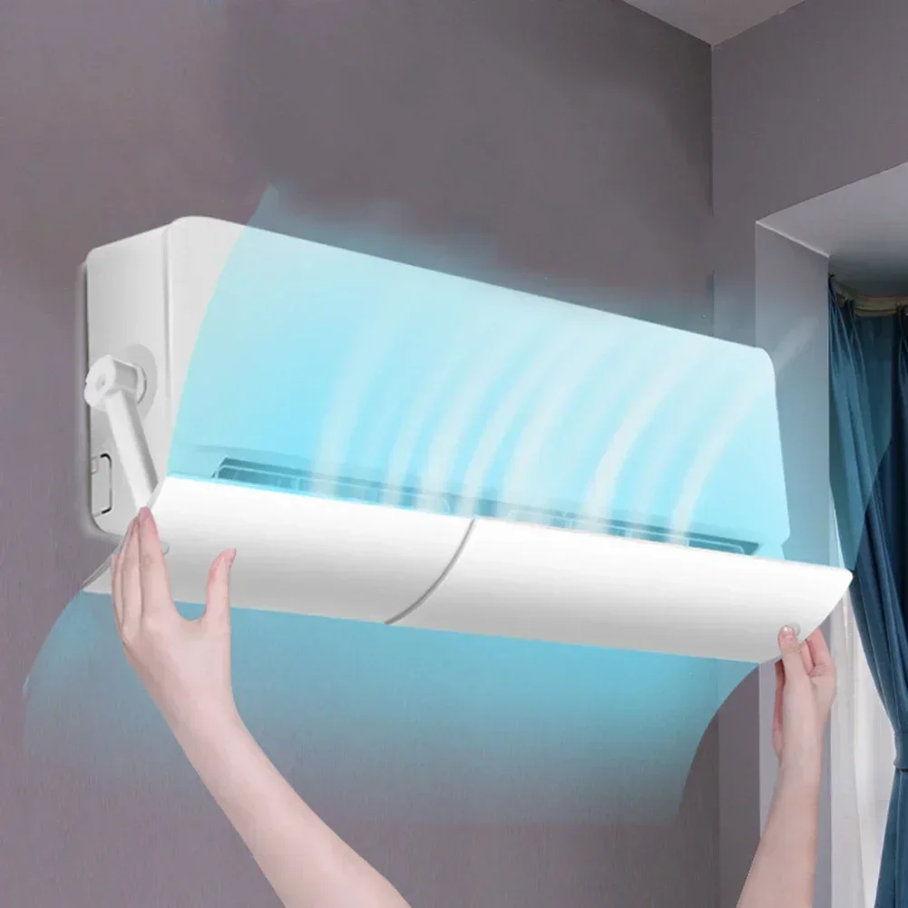 180° Adjustable Air-Conditioning Air Deflector Freely Retractable Between 58-104cm Hanging Anti-Direct Blowing Windshield New
180° Adjustable Air-Conditioning Air Deflector Freely Retractable Between 58-104cm Hanging Anti-Direct Blowing Windshield New