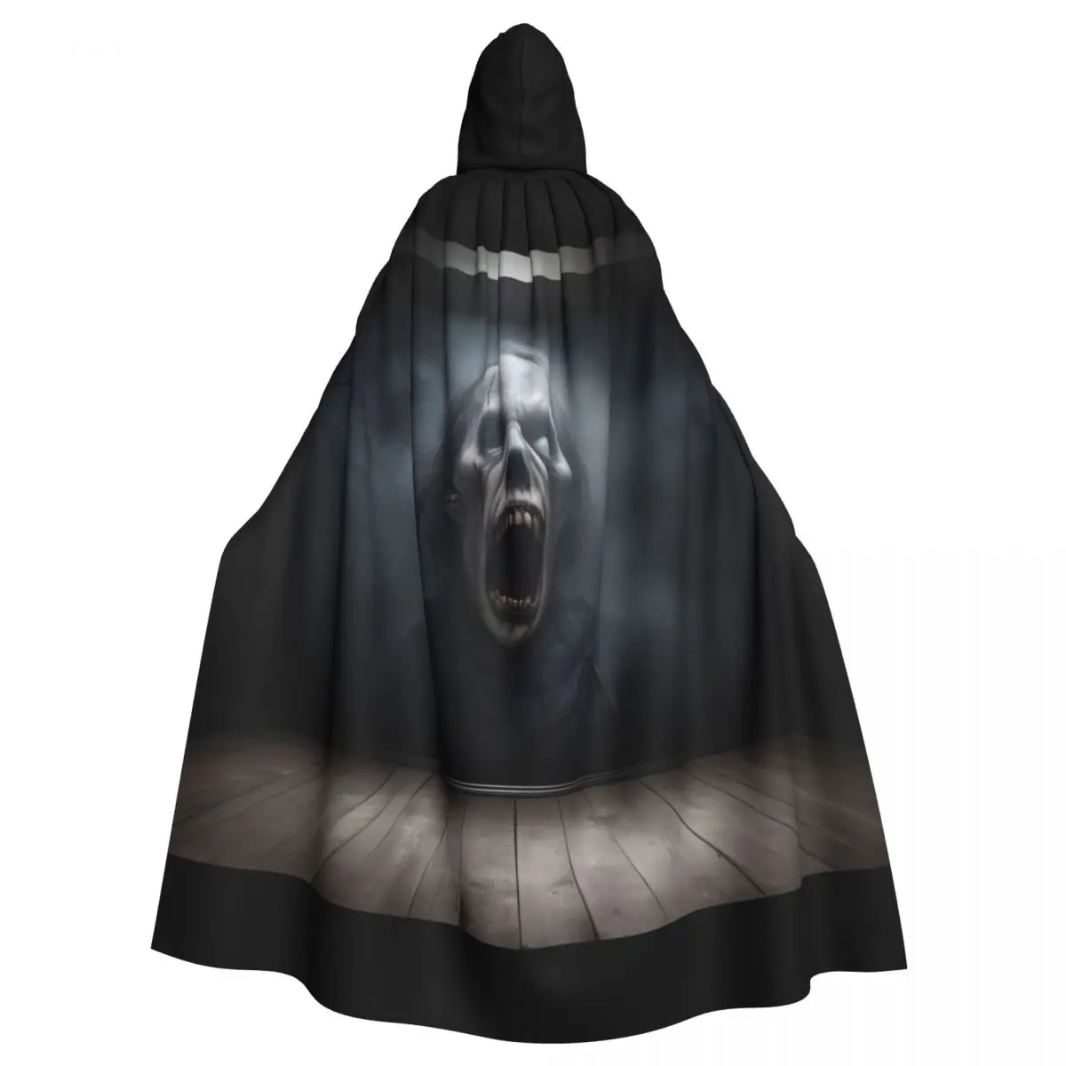 Terrifying Skull Cloak for Halloween and Horror-Themed Parties Unisex Adult Cloak with Hood Long Witch Costume Cosplay
Terrifying Skull Cloak for Halloween and Horror-Themed Parties Unisex Adult Cloak with Hood Long Witch Costume Cosplay