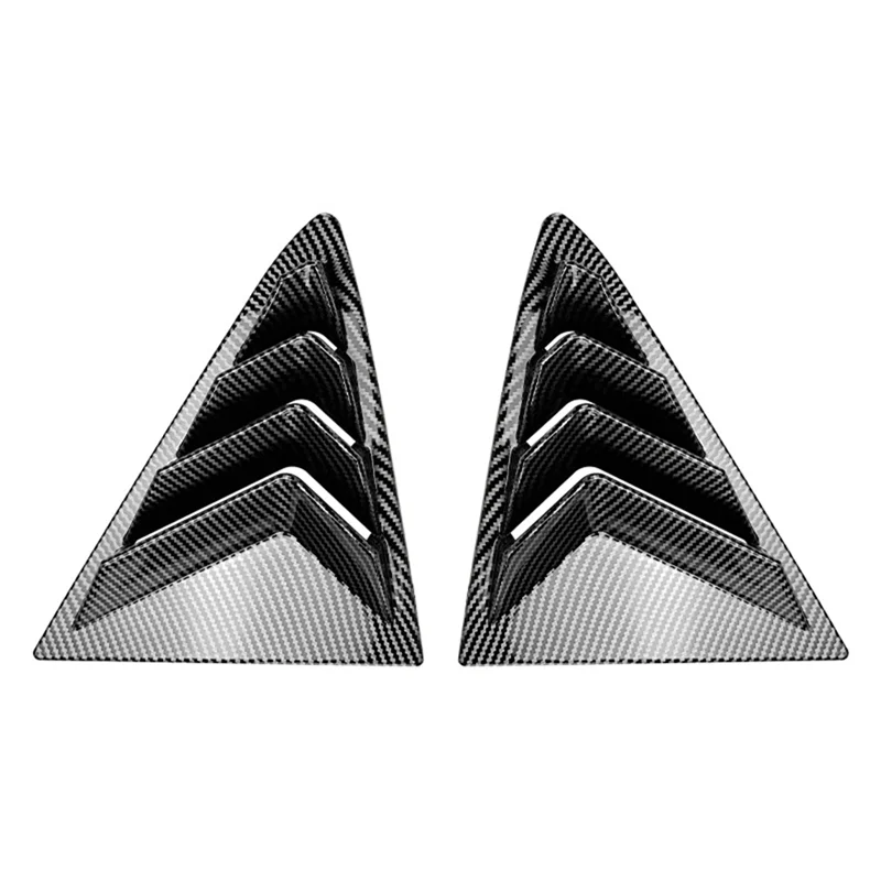 Car Rear Triangular Window Louvers Shutters Blinds Cover Trim For Ford Fiesta MK8 2018+
Car Rear Triangular Window Louvers Shutters Blinds Cover Trim For Ford Fiesta MK8 2018+