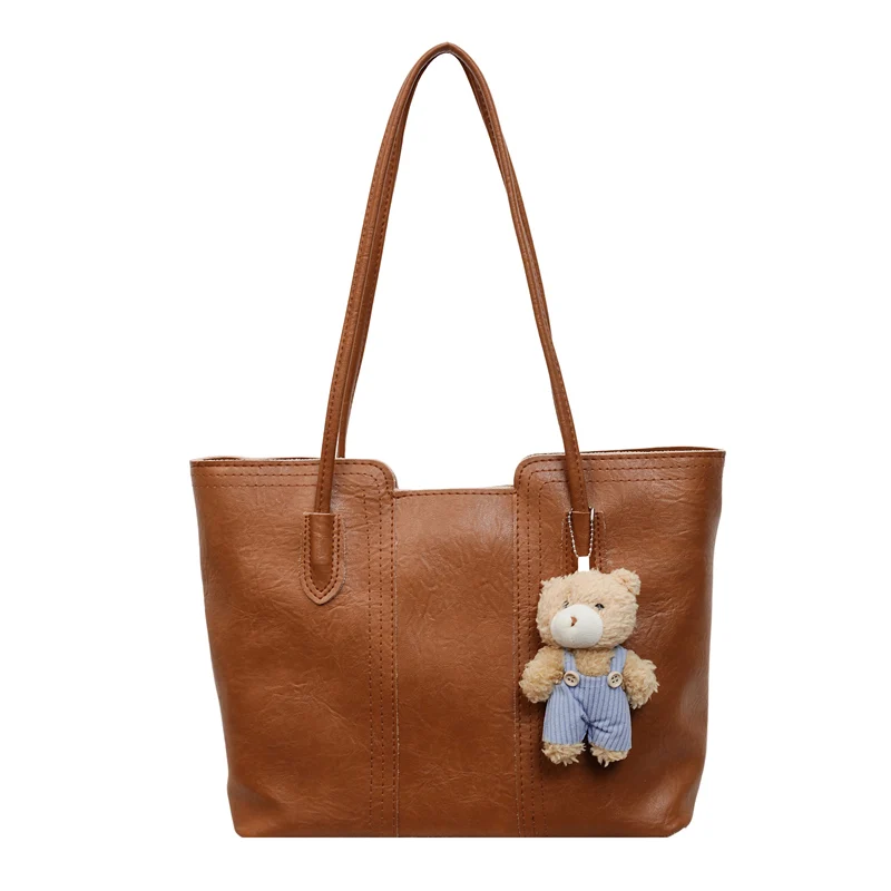Luxury Designer Leather Shoulder Bag, High-End Minimalist Diaper Bag, Original Retro Clutch Purse For Shopping Party Moms
Luxury Designer Leather Shoulder Bag, High-End Minimalist Diaper Bag, Original Retro Clutch Purse For Shopping Party Moms