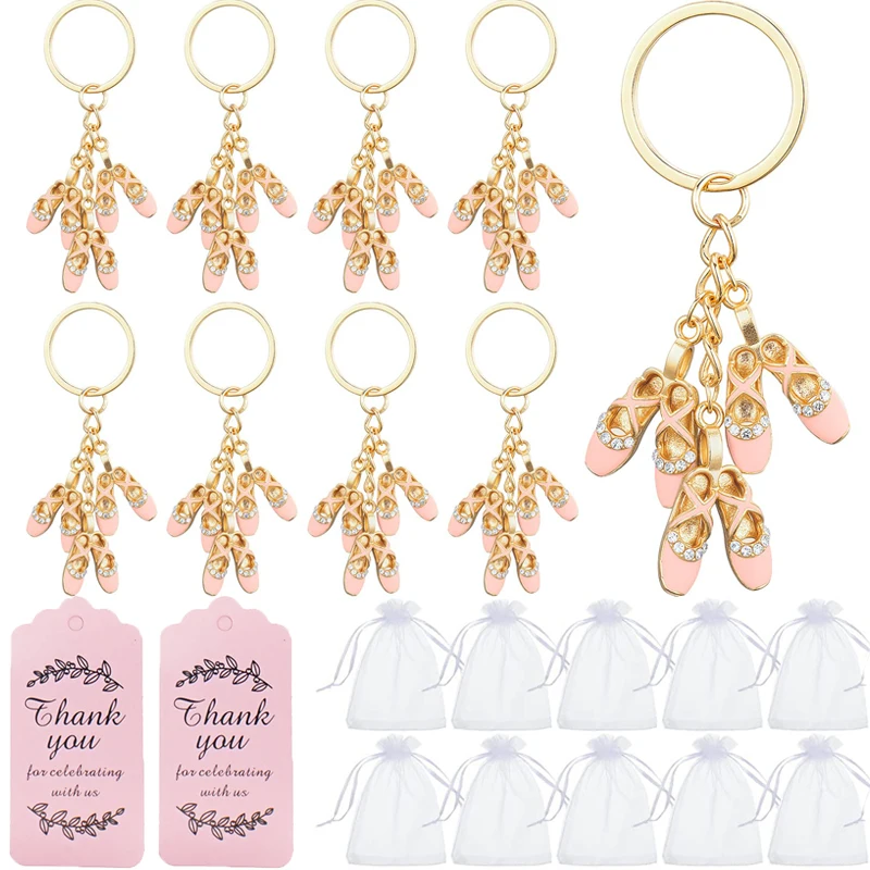 12Set Ballerina Party Favors Girls Ballet Shoes Keychain Ballerina Pary Decorations Thank You Cards Birthday Party Gifts Dancer
12Set Ballerina Party Favors Girls Ballet Shoes Keychain Ballerina Pary Decorations Thank You Cards Birthday Party Gifts Dancer