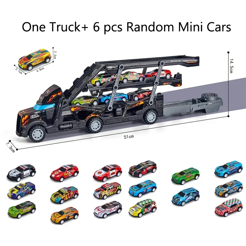 Deformation Transporter Car Toys Models Educational Model Folding Track Racing Vehicle Boys Girls Birthday Gift Large Kid Truck
Deformation Transporter Car Toys Models Educational Model Folding Track Racing Vehicle Boys Girls Birthday Gift Large Kid Truck