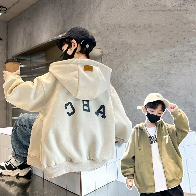 Boys Coat Jacket Cotton Outerwear Overcoat 2023 Thicken Spring Autumn Sport School Uniforms Children's Warm Clothing
Boys Coat Jacket Cotton Outerwear Overcoat 2023 Thicken Spring Autumn Sport School Uniforms Children's Warm Clothing