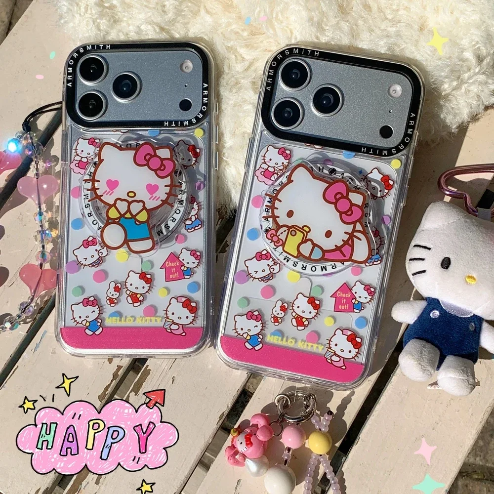 Чехол Sanrio Hello Kitty с магнитным держателем и беспроводной зарядкой Magsafe для iPhone 17 16 15 14 13 12 11 Pro Max, жесткий чехол
Чехол Sanrio Hello Kitty с магнитным держателем и беспроводной зарядкой Magsafe для iPhone 17 16 15 14 13 12 11 Pro Max, жесткий чехол