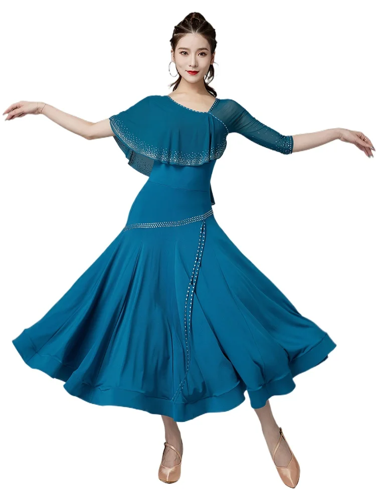2023 New Ballroom Dance Competition Dress Dance Ballroom Waltz Dresses Standard Dance Dress Women Ballroom Dress LY7162
2023 New Ballroom Dance Competition Dress Dance Ballroom Waltz Dresses Standard Dance Dress Women Ballroom Dress LY7162