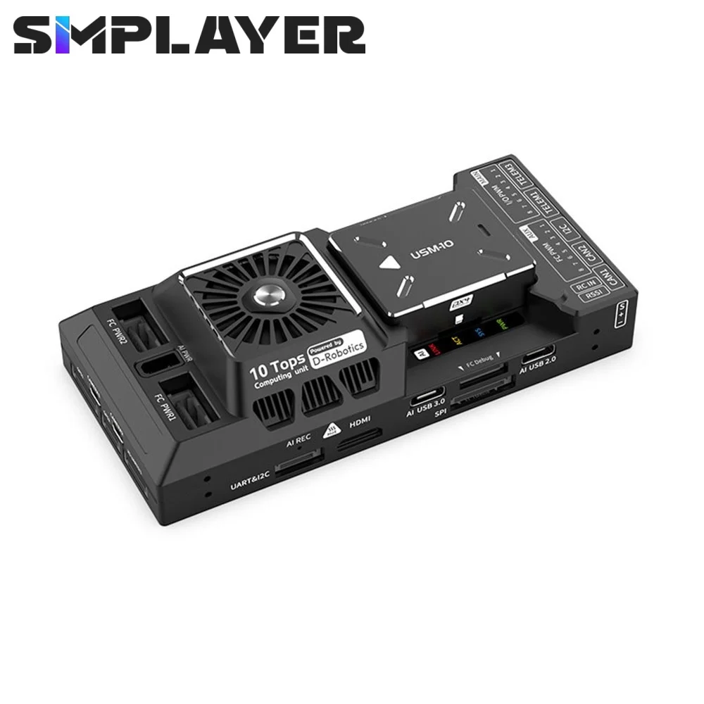 Simplayer USX51 Flight Control System RDK X5 FPV Drone 10TOPS High Computing Power AI Controller Module
Simplayer USX51 Flight Control System RDK X5 FPV Drone 10TOPS High Computing Power AI Controller Module