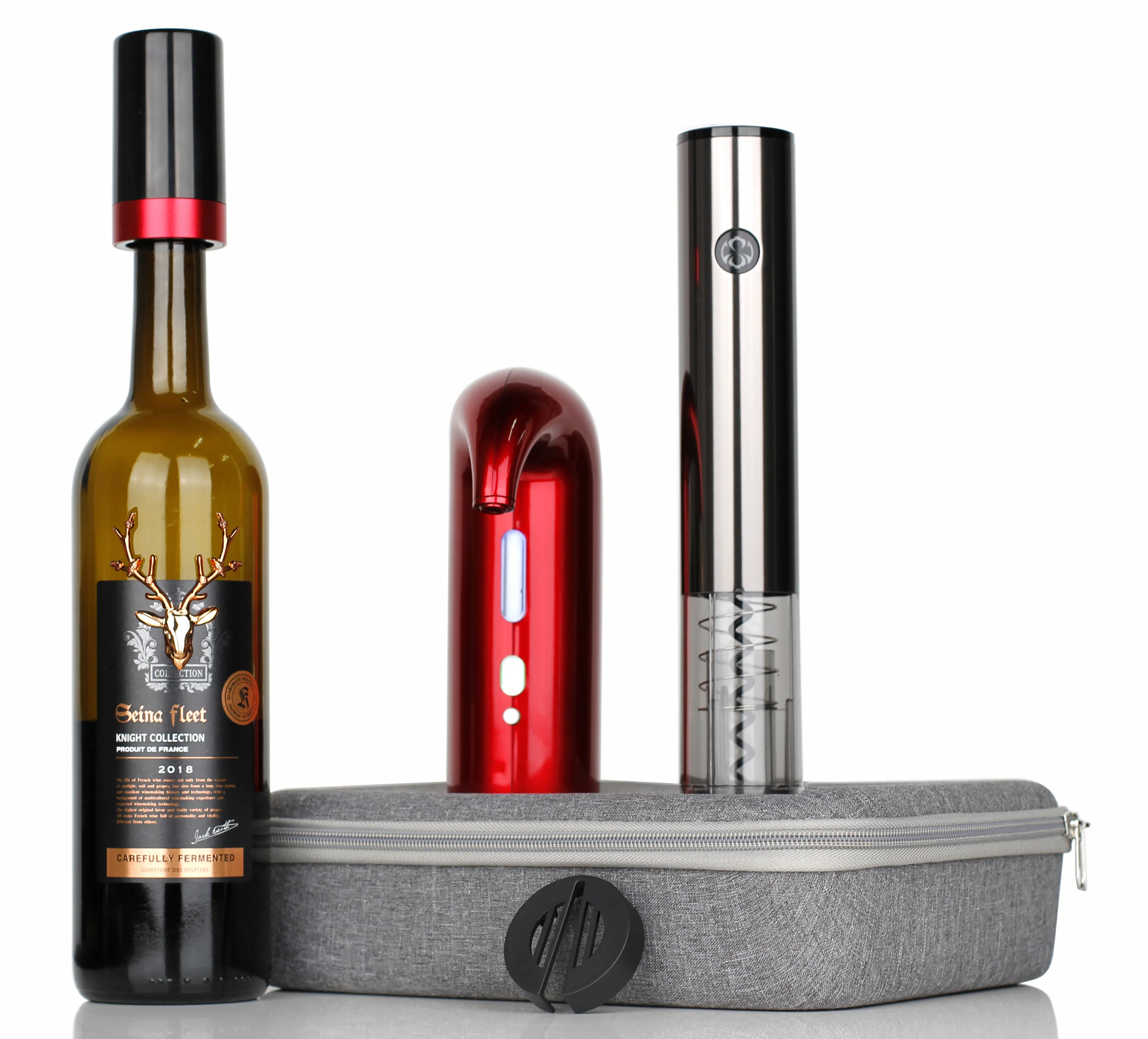 Hot Amazon Trending 2022 Premium 7 in 1 Multi Bottle Opener Electric Corkscrew Wine Aerator Stopper Gift Set in New Package
Hot Amazon Trending 2022 Premium 7 in 1 Multi Bottle Opener Electric Corkscrew Wine Aerator Stopper Gift Set in New Package