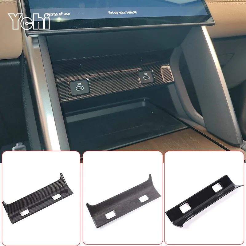 ABS Carbon Fiber For Land Rover Discovery Sport 2024+ Car Central Control Charging Panel Decorative Cover Sticker Accessories
ABS Carbon Fiber For Land Rover Discovery Sport 2024+ Car Central Control Charging Panel Decorative Cover Sticker Accessories