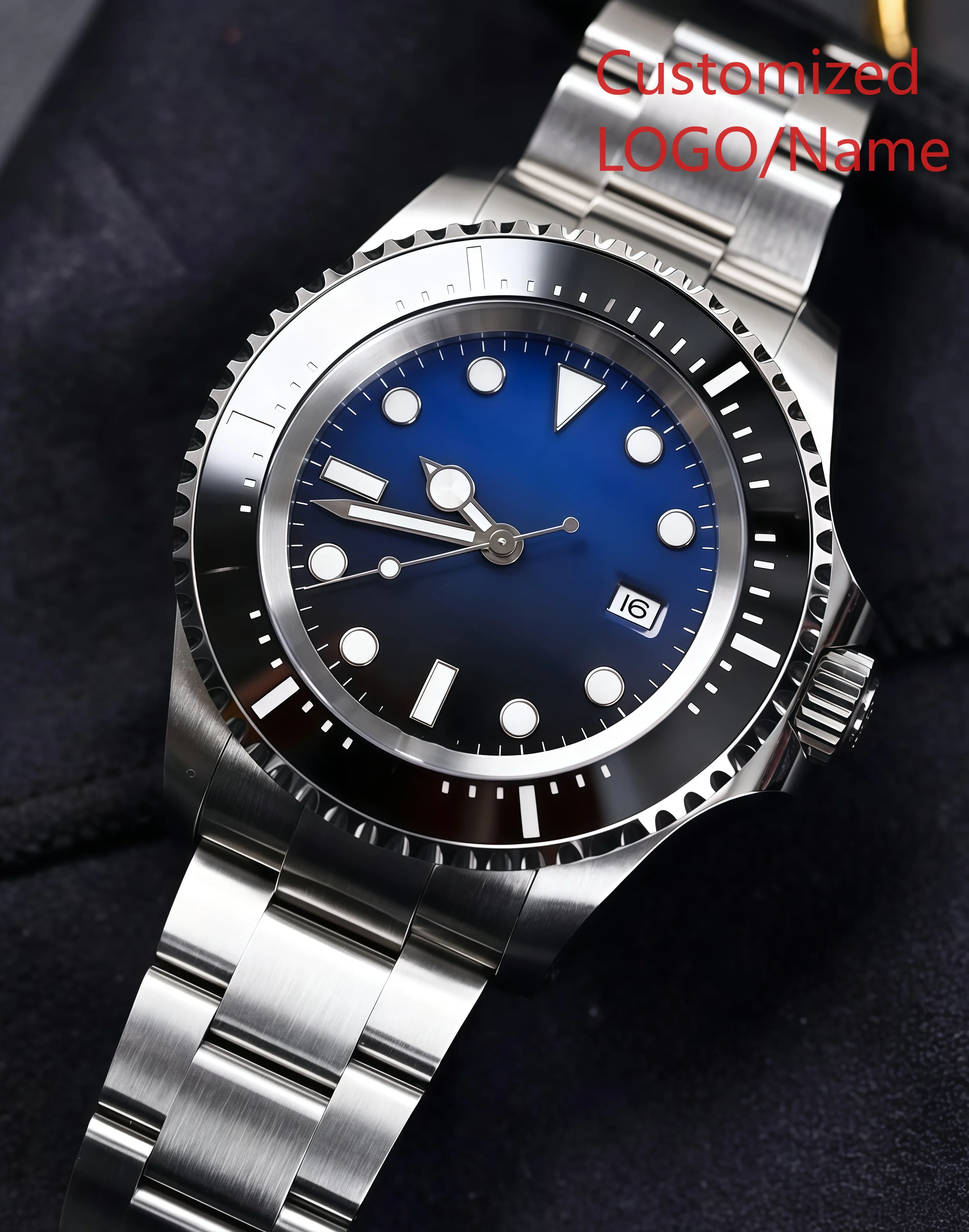 A182 Store Men's Automatic Sports Watch Stainless Steel Case All-Black Design 44mm
A182 Store Men's Automatic Sports Watch Stainless Steel Case All-Black Design 44mm