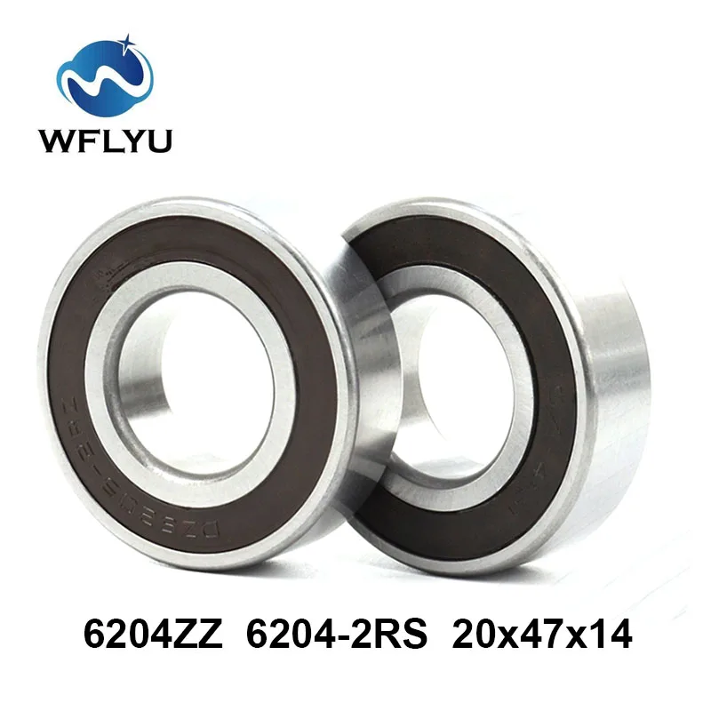 WFLYU 5PCS Ball Bearing 6204RS 6204ZZ Bearing ABEC-7 20*47*14 mm Deep Groove 6204 2RS 6204 2Z Ball Bearings 180204 RS 6204
WFLYU 5PCS Ball Bearing 6204RS 6204ZZ Bearing ABEC-7 20*47*14 mm Deep Groove 6204 2RS 6204 2Z Ball Bearings 180204 RS 6204