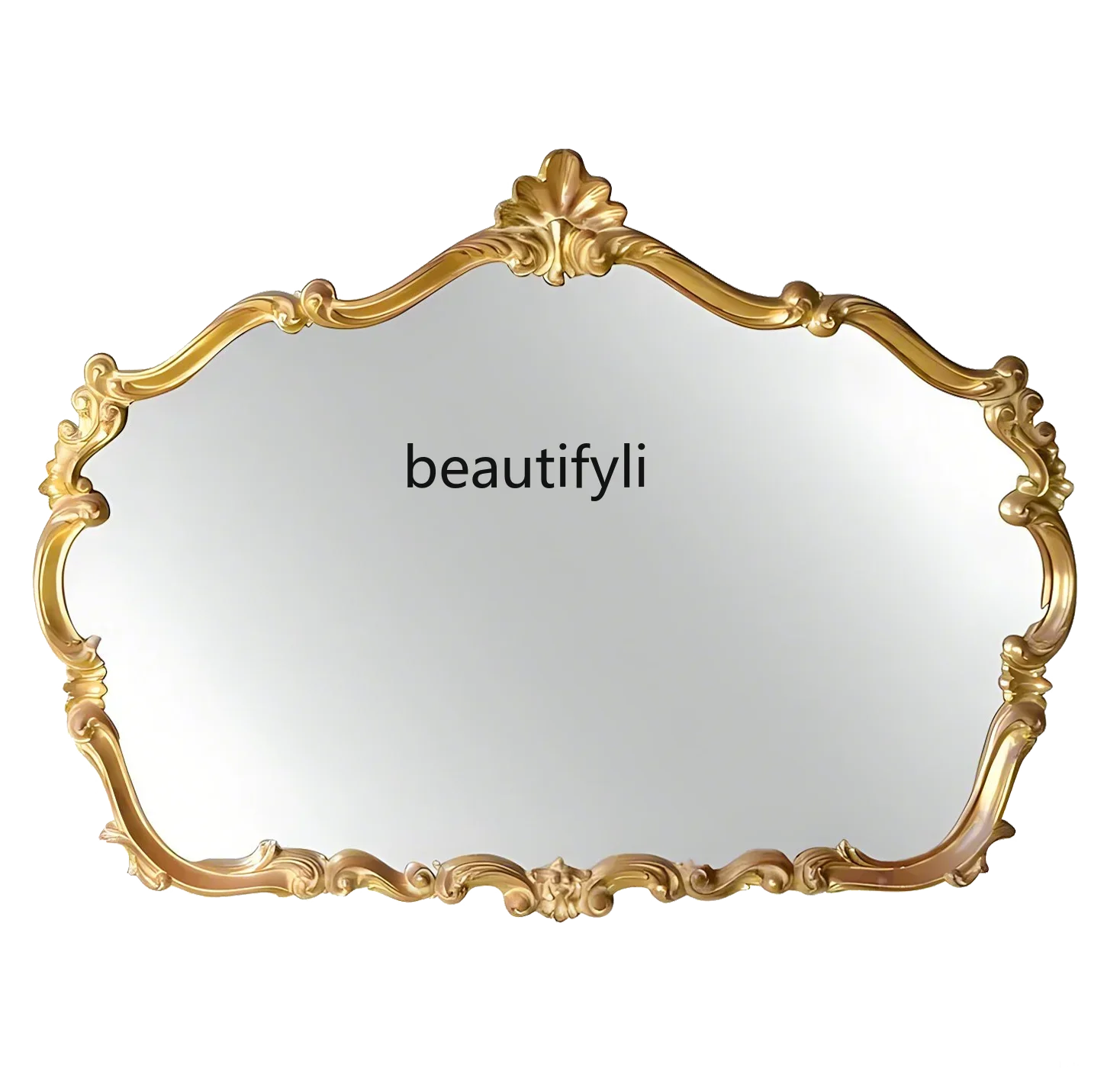 French retro bathroom cosmetic mirror wall wall wall European bathroom washstand entrance fireplace decorative mirrorHY
French retro bathroom cosmetic mirror wall wall wall European bathroom washstand entrance fireplace decorative mirrorHY