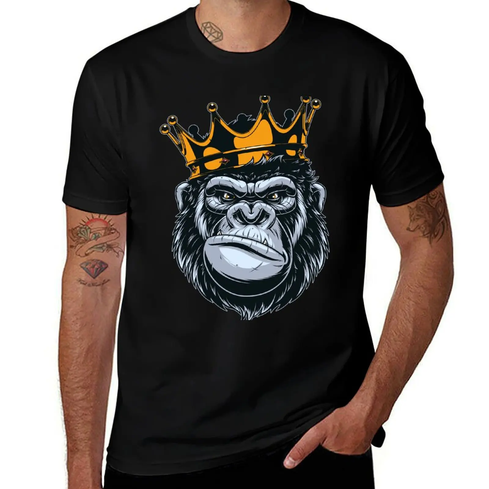 King Gorilla King Kong Ape Monkey Swag Illustration T-Shirt vintage graphic tee for a boy men tshirt
King Gorilla King Kong Ape Monkey Swag Illustration T-Shirt vintage graphic tee for a boy men tshirt