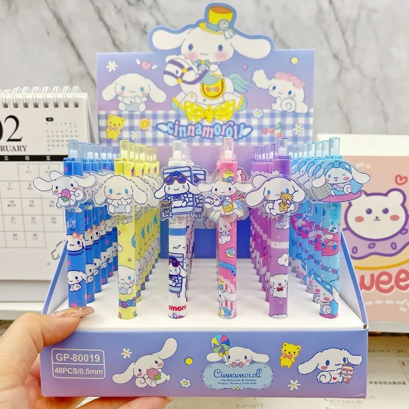 Kawaii Sanrio Kuromi Pochacco Cinnamoroll Paster Gel Pen Cartoon 0.5 Black Press Signature Pen Student Writing Stationery Gift
Kawaii Sanrio Kuromi Pochacco Cinnamoroll Paster Gel Pen Cartoon 0.5 Black Press Signature Pen Student Writing Stationery Gift